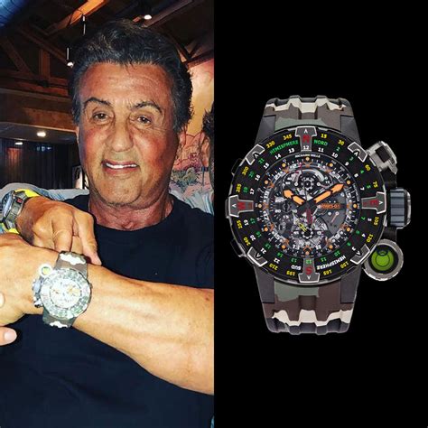 montre richard mille sylvester stallone